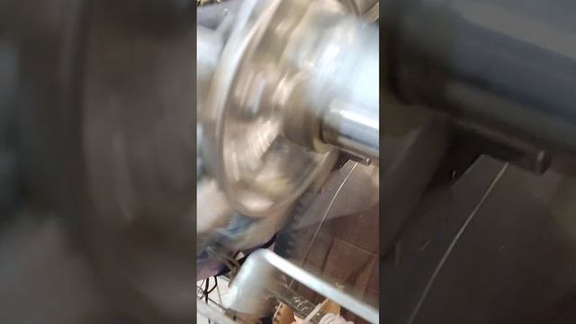 Шнурки-ручки для бумажных пакетов. Запуск оборудования. смотреть онлайн