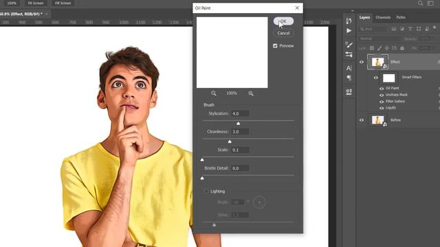 Turn Photo to Cartoon Effect (Cartoonize Yourself) - Photoshop Tutorial смотреть онлайн