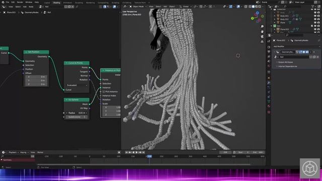Эксперимент с роботизированной рукой (проекты Random Blender 3.6). смотреть онлайн