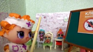 #ДЕТИ кто не спрятался НА ОСМОТР ПРИВИВКА Куклы ЛОЛ #мультики детский сад #ЛОЛ #LOLSURPRISE