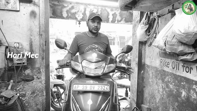 Activa Scooty Fork Tight Problem In Telugu||Hari Mec смотреть онлайн