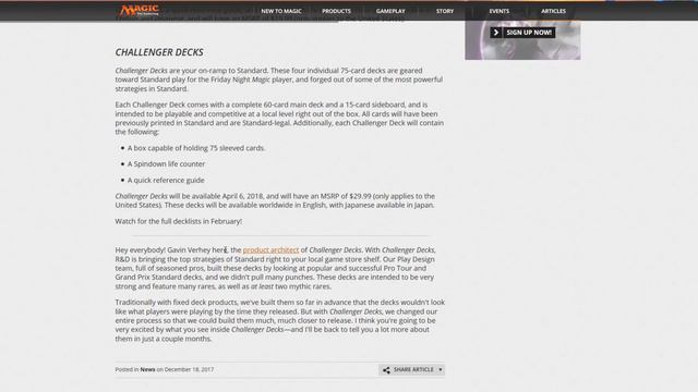 Wizards continues with flip-flops: "Challenger Decks" to replace Duel Decks | Market Monday смотреть онлайн