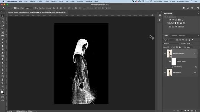 Turn Your Photos Into Sketches | 1 Min Photoshop Tutorial смотреть онлайн