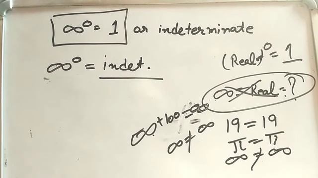 Infinity raised to power zero in hindi || infinity based interesting questions. смотреть онлайн