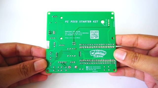 Raspberry Pi Pico Starter Shield - Micropython Microcontroller RP2040 смотреть онлайн