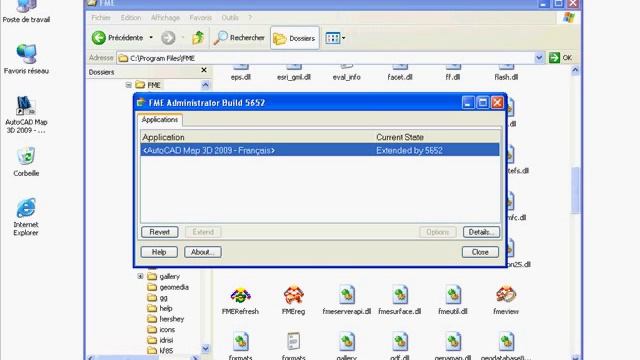 AutoCAD Map 3D 2009 - Free FME FDO provider on a Mapinfo dataset смотреть онлайн