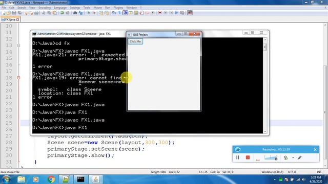 BIT SEM1 JavaFX GUI смотреть онлайн