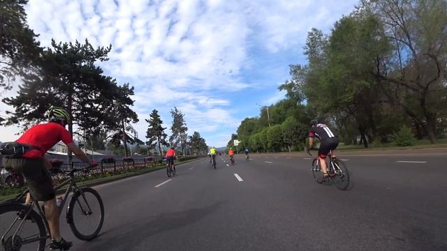 Велопробег 7 июля в Алматы. ч.2 смотреть онлайн