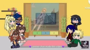 MLB react to Marinette as Traveller Lumine (Genshin Impact) 1/?