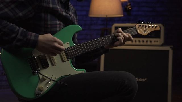 Schecter Nick Johnston Trad - электрогитара стратокастер HSS смотреть онлайн