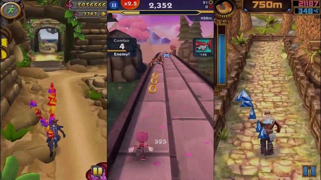 Temple Run 2 Pirate Cove Vs Sonic Dash 2 Sonic Boom Vs Spirit Run - Android,iOS All Levels #272021 смотреть онлайн