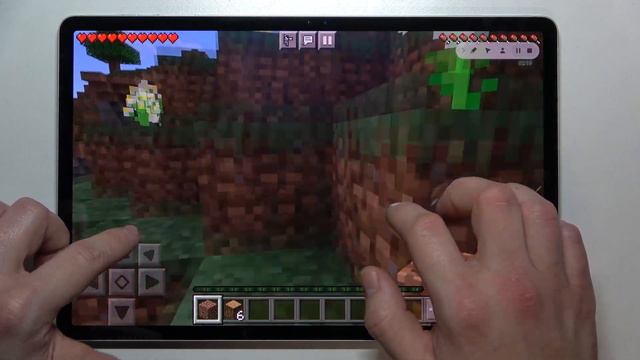 Потянет ли SAMSUNG Galaxy Tab S8 Plus игру Minecraft / Тест SAMSUNG Galaxy Tab S8 Plus в Minecraft