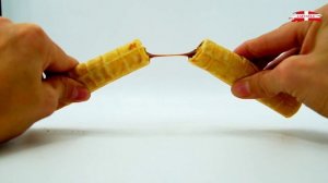 Вафельные трубочки со сгущенкой от Лафинель.