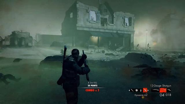 Zombie Army Trilogy Gameplay Walkthrough Part 1 Sniper Elite Zombie Army Trilogy PS4 XBOX ONE PC смотреть онлайн
