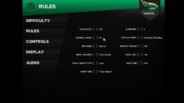 Recommended Settings for Copa Petrobras de Marcas смотреть онлайн