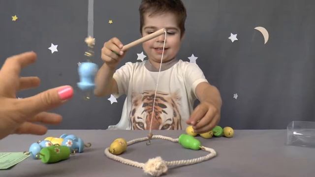 Развивающие игры - Ловкие удочки.