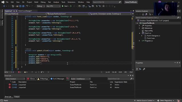 Simple Word Guessing Game Program using StringBuilder and ArrayList смотреть онлайн