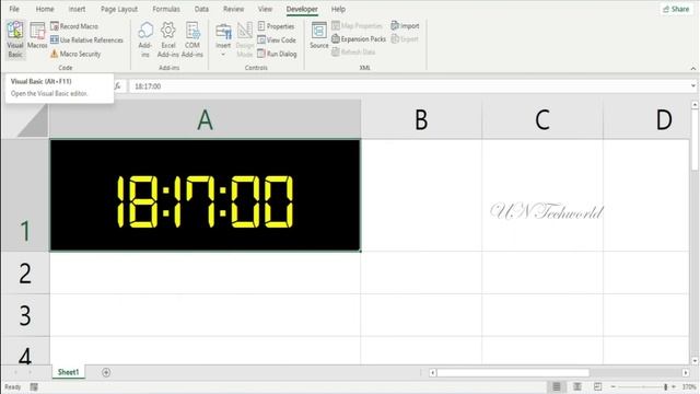 How to make Digital Clock in MS Excel | MS Excel मे डिजिटल क्लॉक बनाना सीको | Excel Tips and Trick смотреть онлайн