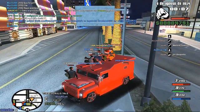 GTA San Andreas SAMP RPG #35 - Tranquilidade смотреть онлайн