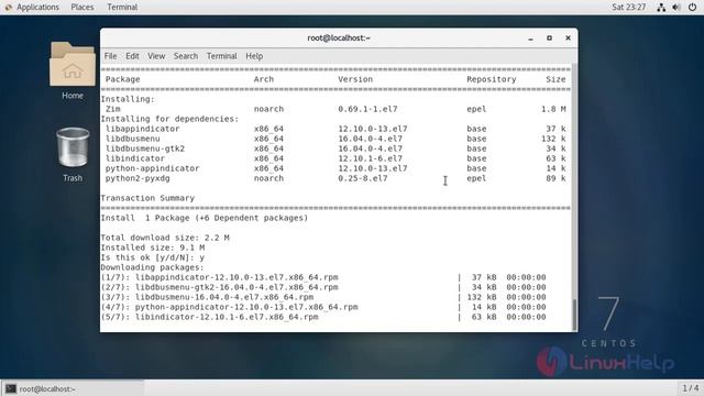 How to install zim editor on centos 7.6 смотреть онлайн