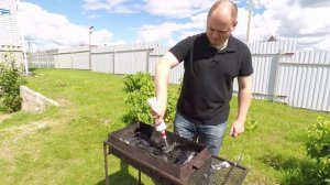 Готовим самый сочный шашлык из свинины  на углях в мангале. Как сделать настоящий шашлык во дворе