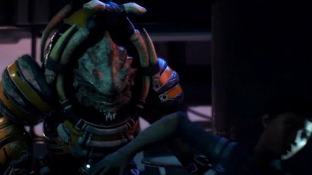 Mass Effect: Andromeda Drack Bar Fight (Best Scene!) смотреть онлайн