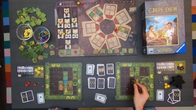 Carpe Diem Run-through with Meeples & Friends смотреть онлайн