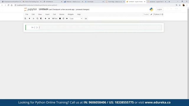 Python File Handling Tutorial | Learn File Operations | Python Training | Edureka | Python Rewind - смотреть онлайн