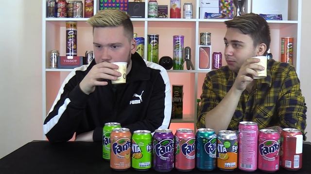 ПРОБУЕМ 16 ВИДОВ ФАНТЫ / САМАЯ РЕДКАЯ FANTA В РОССИИ смотреть онлайн
