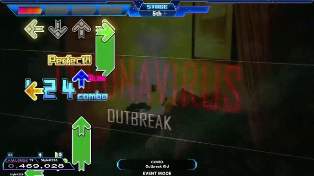 SM5.1/DDRXX: COVID / Outbreak Kid Playthough AA+ Full Combo смотреть онлайн
