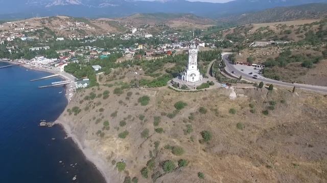 КРЫМ. Виды с высоты. смотреть онлайн