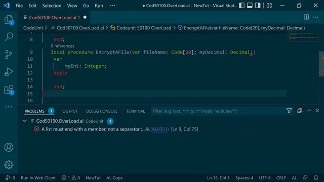 Procedure Overload in AL (Microsoft Dynamics 365 Business Central) смотреть онлайн