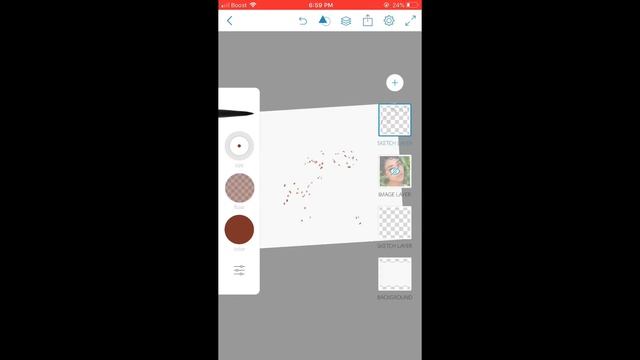 HOW TO DRAW FRECKLES ON ADOBE SKETCH/ADOBE DRAW смотреть онлайн