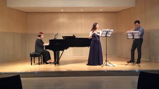F.Doppler Souvenir de Prague for 2 flutes and piano op.24 смотреть онлайн