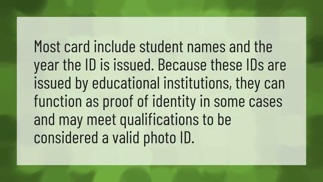 Is a school ID a valid photo ID? смотреть онлайн