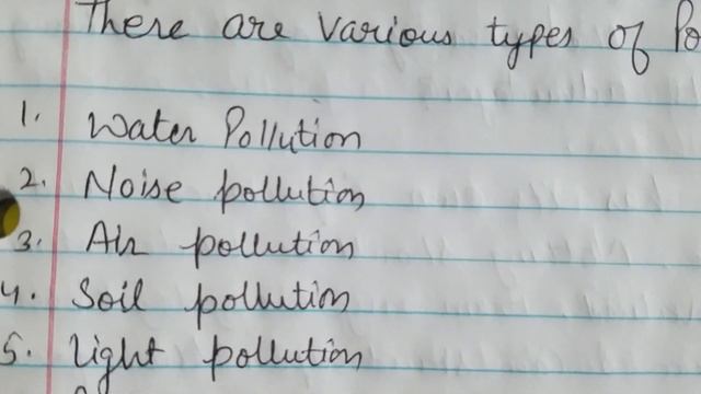 Key Points On : POLLUTION | IELTS Speaking+ Writing Topic | Academic |general | IDP &BC| Ieltswisdo