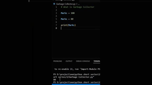 How Python Memory Managed? - Garbage Collector- Python Short Series Ep2. #python #garbagecollector смотреть онлайн