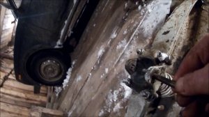 Ремонт лыжи на снегоходе Буран