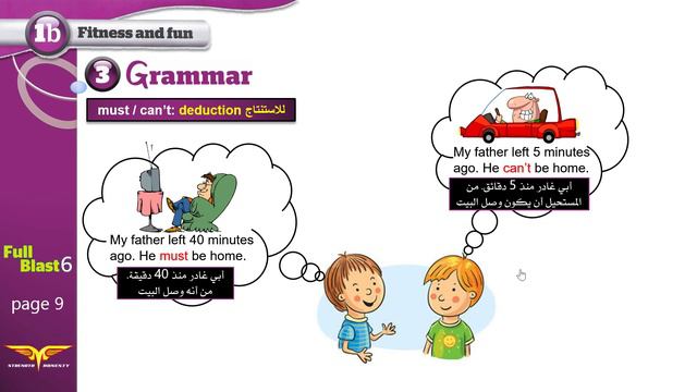 Full blast6 module 1b-3 Grammar Modal Verbs + workbook B+C+D+E смотреть онлайн