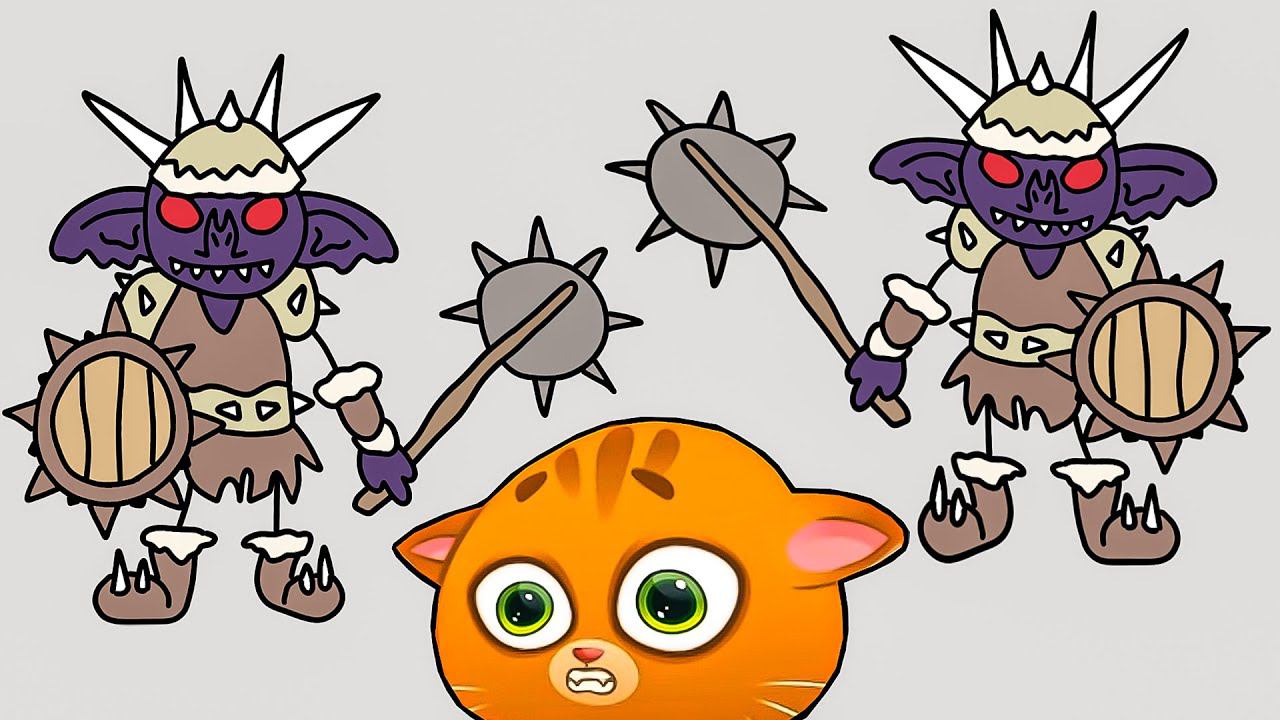 КРАСНЫЙ ШАР и КОТИК БУБУ в стране СТИКМЕНОВ #15. ИГРА Draw a Stickman EPIC 2 на канале Игрули TV смотреть онлайн