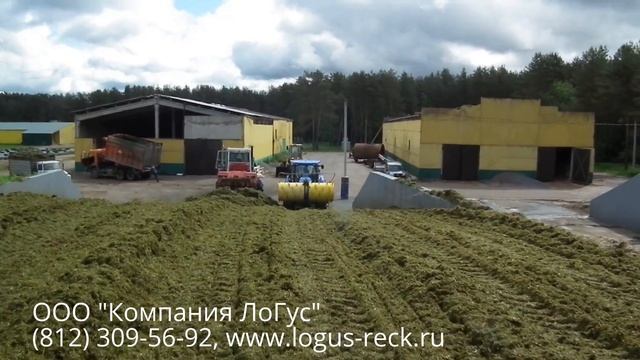 Закладка силоса (сенажа) в яму: Трамбовщик силоса КТ-3 и RECK JUMBO II. (Сегодня в тренде.) Лучшее смотреть онлайн