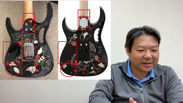 偽物JEM第二弾、今度のモデルはコレでした！Ibanez JEM77 Floral Pattern 2 (FP2)【偽物撲滅！】