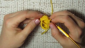 Вязаная крючком игрушка. Весёлый пельмешек. Мастер-класс