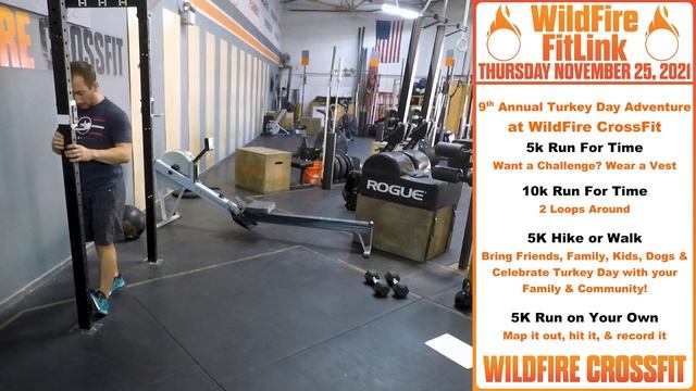 Turkey Day Adventure 5k! | WildFire CrossFit Workout for Thursday, November 25 смотреть онлайн