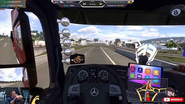 Comboio Aberto com inscritos - Todos MOD's estão na descrição da LIVE ! ETS2 1.49 смотреть онлайн