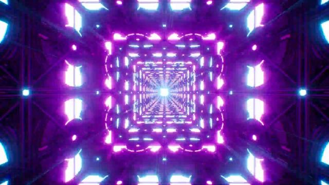 4k VJ LOOP NEON Tunnel Background - live wallpaper windows 11 - Motion 4k Screensaver смотреть онлайн
