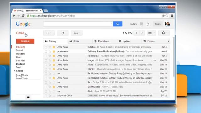 Howto Import contacts from a CSV file in Gmail® смотреть онлайн