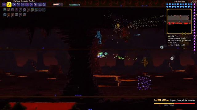 Terraria Calamity Mod - Signus Boss Fight (DM Summoner) смотреть онлайн