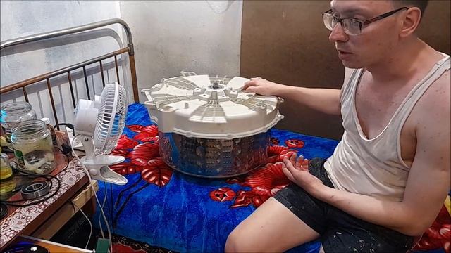 Как я менял подшипники в стиралке LG с прямым приводом. смотреть онлайн