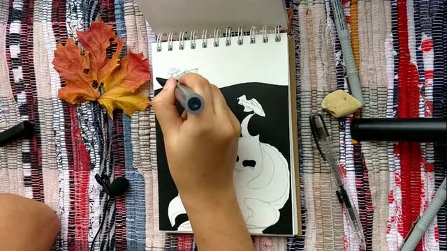 Oktober? Нет, я совсем не опоздала. Ipad 2018 и традиционная графика. смотреть онлайн